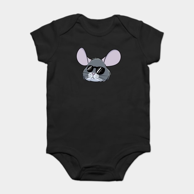 Chinchilla Baby Bodysuit by DeguArts